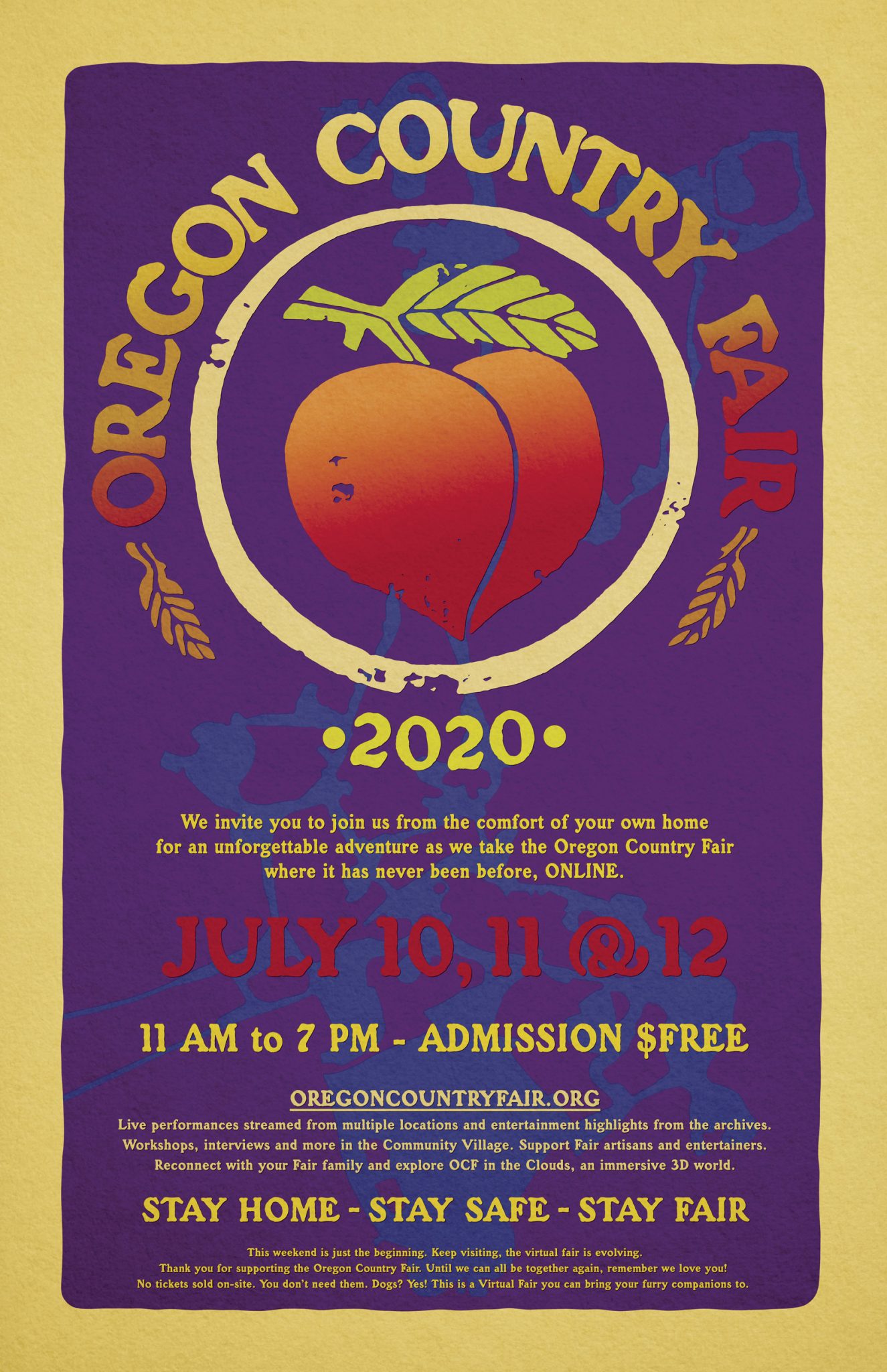 Oregon Country Fair Poster Archive