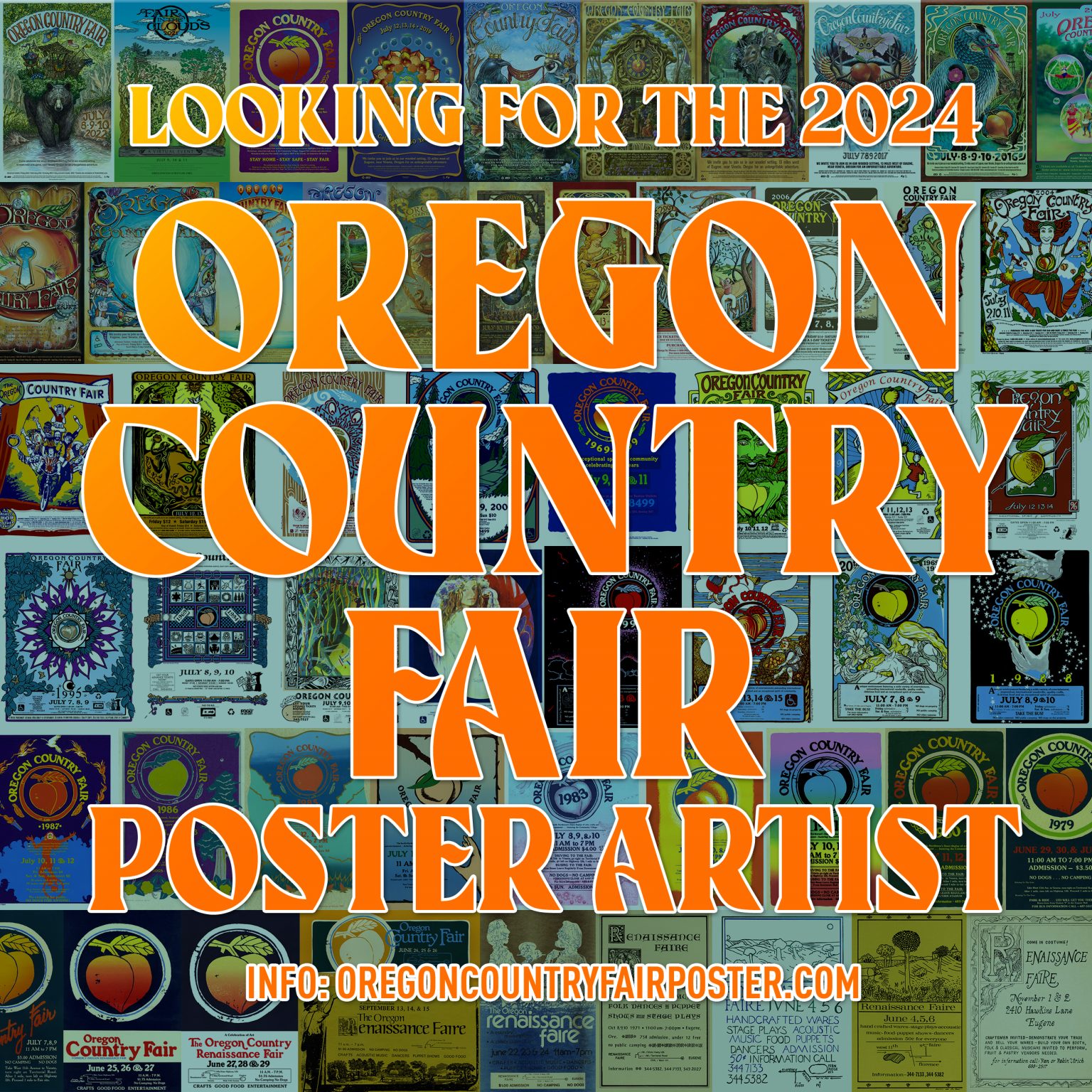 Oregon Country Fair Poster Archive