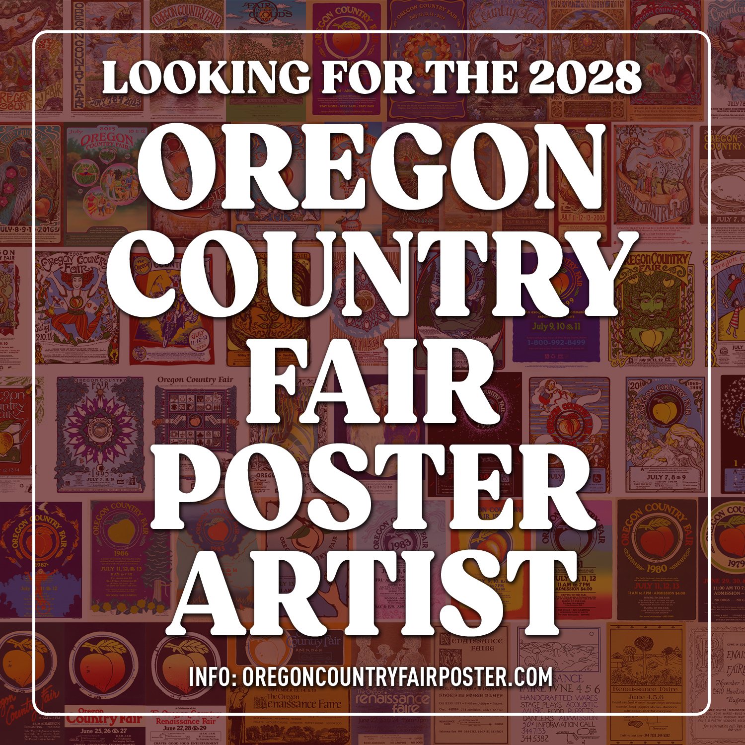 Oregon Country Fair Looking for the 2028 Poster Artist